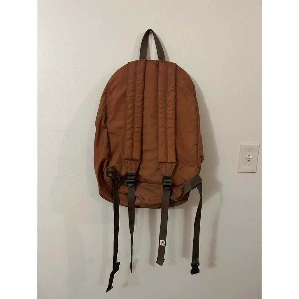 L.L.Bean Orange Vintage Gorpcore 90s Retro Campus Y2K Outdoor